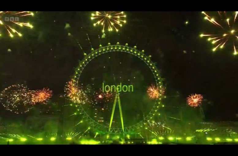 xcxsource's tweet image. The London Eye is BRAT for New Years! 💚✨