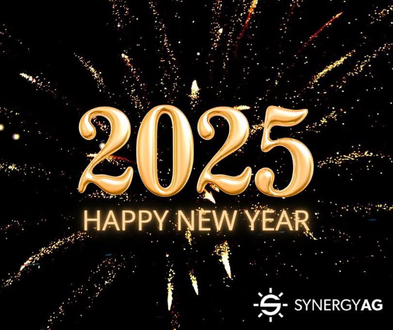 Happy New Year from all of us at SynergyAg Govan! ✨ Thank you for your continued support-we're excited to keep growing together in 2025. Here's to a successful and prosperous year ahead! 
#rootsyoucancounton