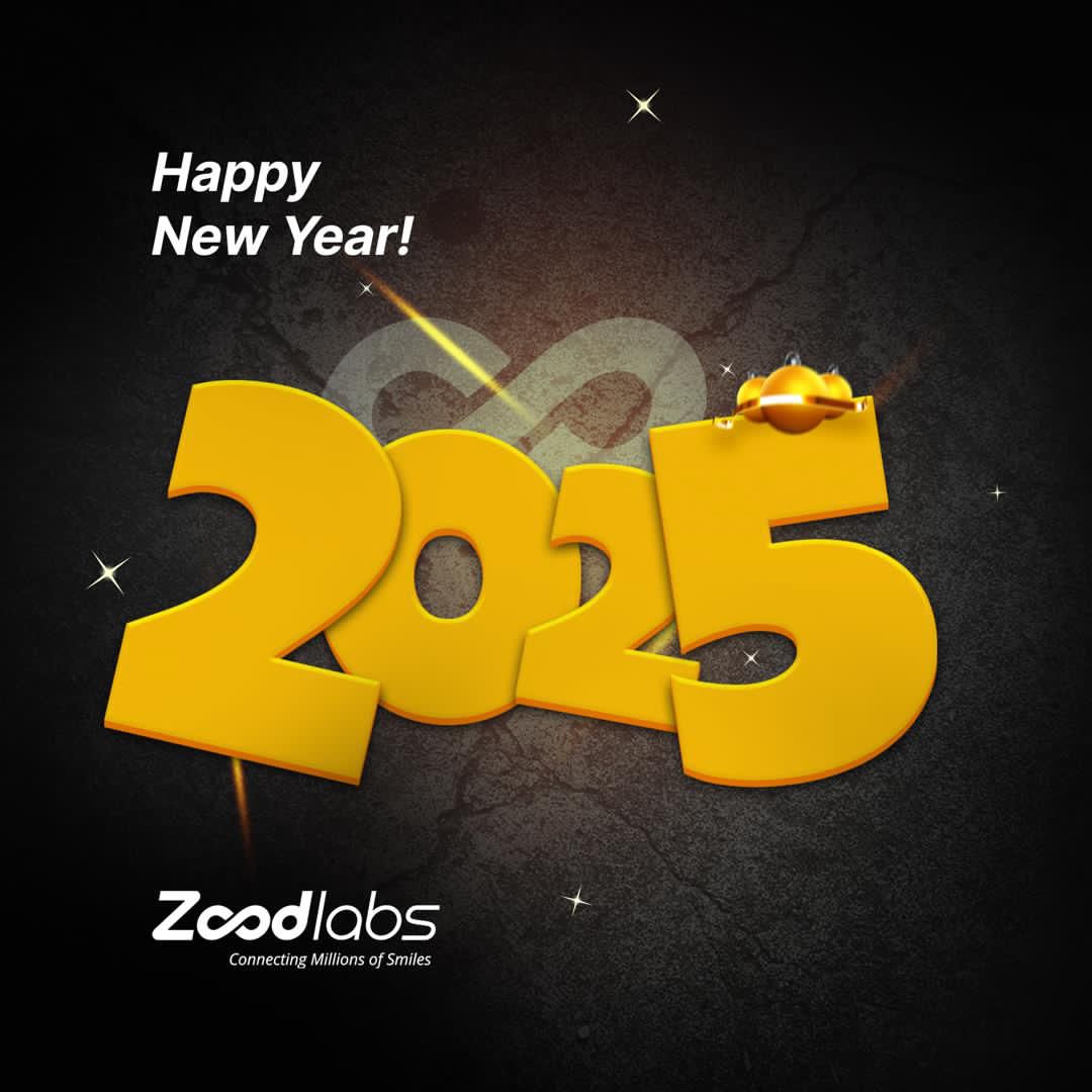Here’s to a year of growth, collaboration, and endless possibilities. Together, let’s shape the future and achieve new milestones!  Thank you for being part of the Zoodlabs journey. Wishing you a prosperous New Year!  #Zoodlabs #Innovate2025#ShapingTheFuture #TechForTomorrow