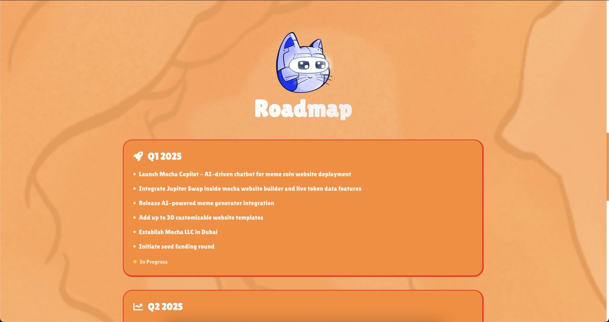 haykay678's tweet image. Check out $mocha
This Gem has a plan map out for this year 2025
You don't want to miss out on this 
@mochabuilder