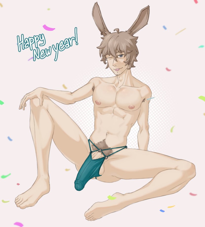 mintbaozi's tweet photo. happy new year from my oc khang to you! https://t.co/VfARTOzMIz