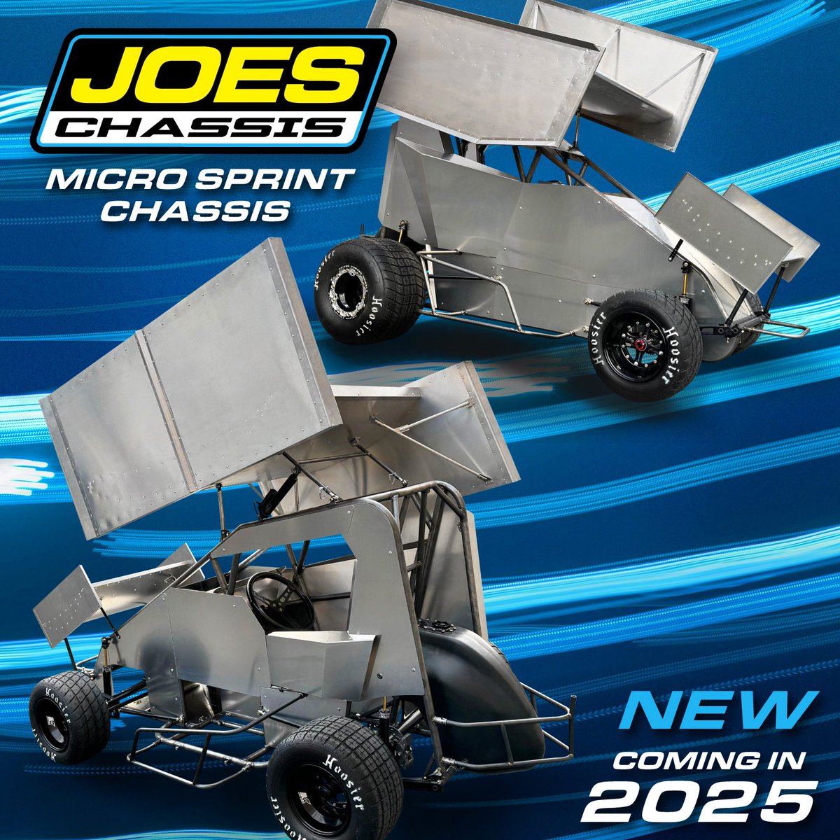 👀 Our NEW JOES Micro Sprint Chassis that is debuting tonight at the Tulsa Shootout in Oklahoma with @HaleyConstance_ behind the wheel! Watch all the racing action live on <a href="/FloRacing/">FloRacing</a>! 

#JoesChassis #TulsaShootout