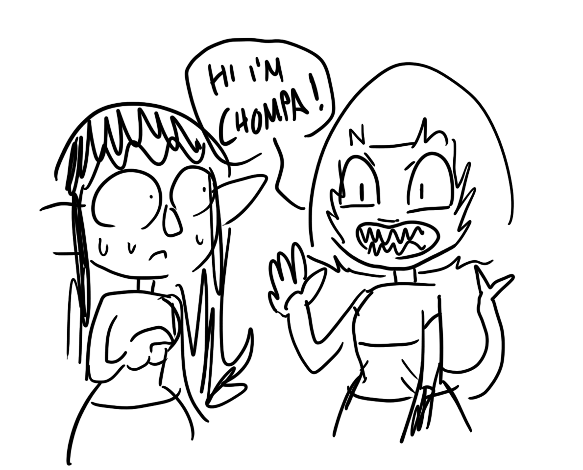 Eyzmaster's tweet photo. Last OCs of the year, done in my last stream of 2024!
You can find here some sketches of the research as well.
I needed a sharkgirl with a big fat tail, here is Chompa! Enjoy!
#Eyz #myart #Chompa #sharkgirls #sharkgirl #shark #shork #oc #waifu https://t.co/RZNvKioGY6