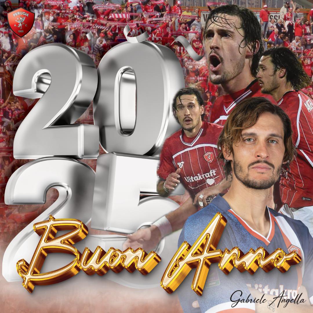 BUON ANNO🍀

2025

<a href="/ACPerugiaCalcio/">A.C. Perugia</a> #HappyNewYear2025