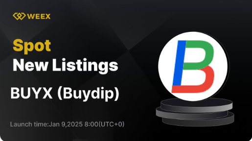 🕵️‍♂️ #BUYX #Airdrop

🙂 Trading will start on the exchange on January 9, 2025. Airdrop pool: 500 million BUYX (about 50,000 USD)

💲 Rewards: Top 50 referrals can get up to 12,000 BUYX (about 12 USD) + 2 million BUYX (about 200 USD)

✅ Join the Telegram group.