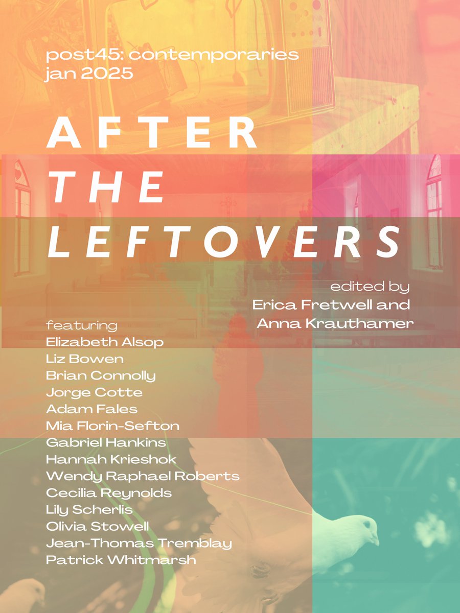 Contemporaries @ Post45 (@atpost45) on Twitter photo Greet the new year with a new Contemporaries cluster, reflecting on one of the great TV dramas of the past decade
AFTER THE LEFTOVERS, edited by Erica Fretwell and <a href="/AnnaKrauthamer/">Anna Krauthamer</a>
🚨 Dropping tomorrow, 01.01.2025 🚨 Greet the new year with a new Contemporaries cluster, reflecting on one of the great TV dramas of the past decade
AFTER THE LEFTOVERS, edited by Erica Fretwell and <a href="/AnnaKrauthamer/">Anna Krauthamer</a>
🚨 Dropping tomorrow, 01.01.2025 🚨