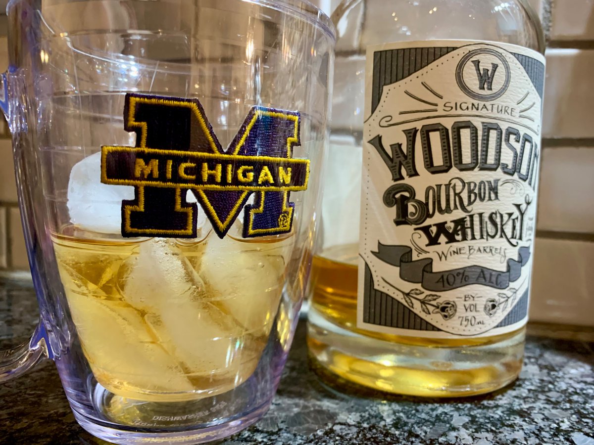 I’m gonna need another bottle of <a href="/woodsonwhiskey/">Woodson Whiskey</a> soon! Tastes like Alabama Crimson tears! #GoBlue #RolloverTide
