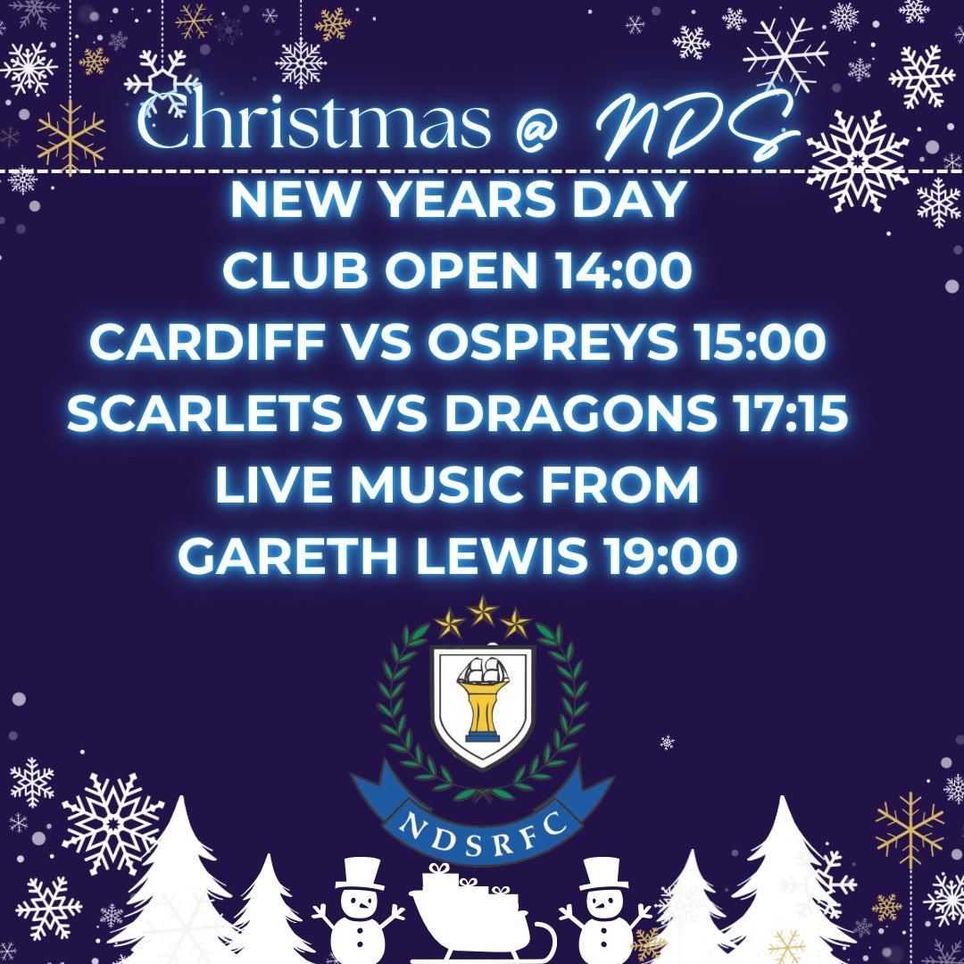 New Dock Stars RFC (@ndsrugby) on Twitter photo Join us after the <a href="/scarlets_rugby/">Scarlets Rugby</a> game for some live music from Gareth Lewis as we welcome in 2025 at the club ⭐️ Join us after the <a href="/scarlets_rugby/">Scarlets Rugby</a> game for some live music from Gareth Lewis as we welcome in 2025 at the club ⭐️
