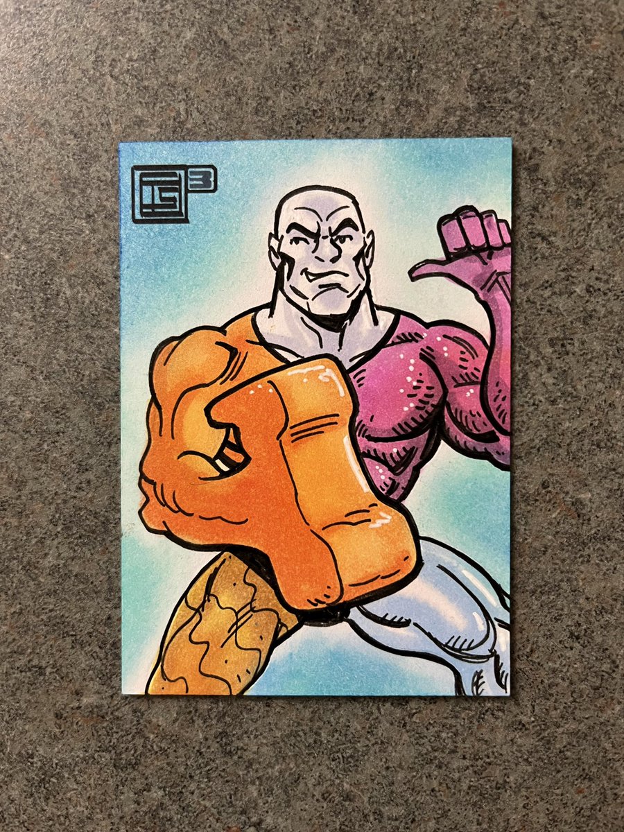TimShinn73's tweet photo. DCember Day 30
Metamorpho sketch card
Up for grabs. $40 plus shipping. Message me to claim.
Each day this month I’ll post a sketch card featuring a hero or villain from the DC Comics Universe. I’ll also take sketch card commission requests
#DCember #dccomics #sketchcards https://t.co/Lpc5dku2x7