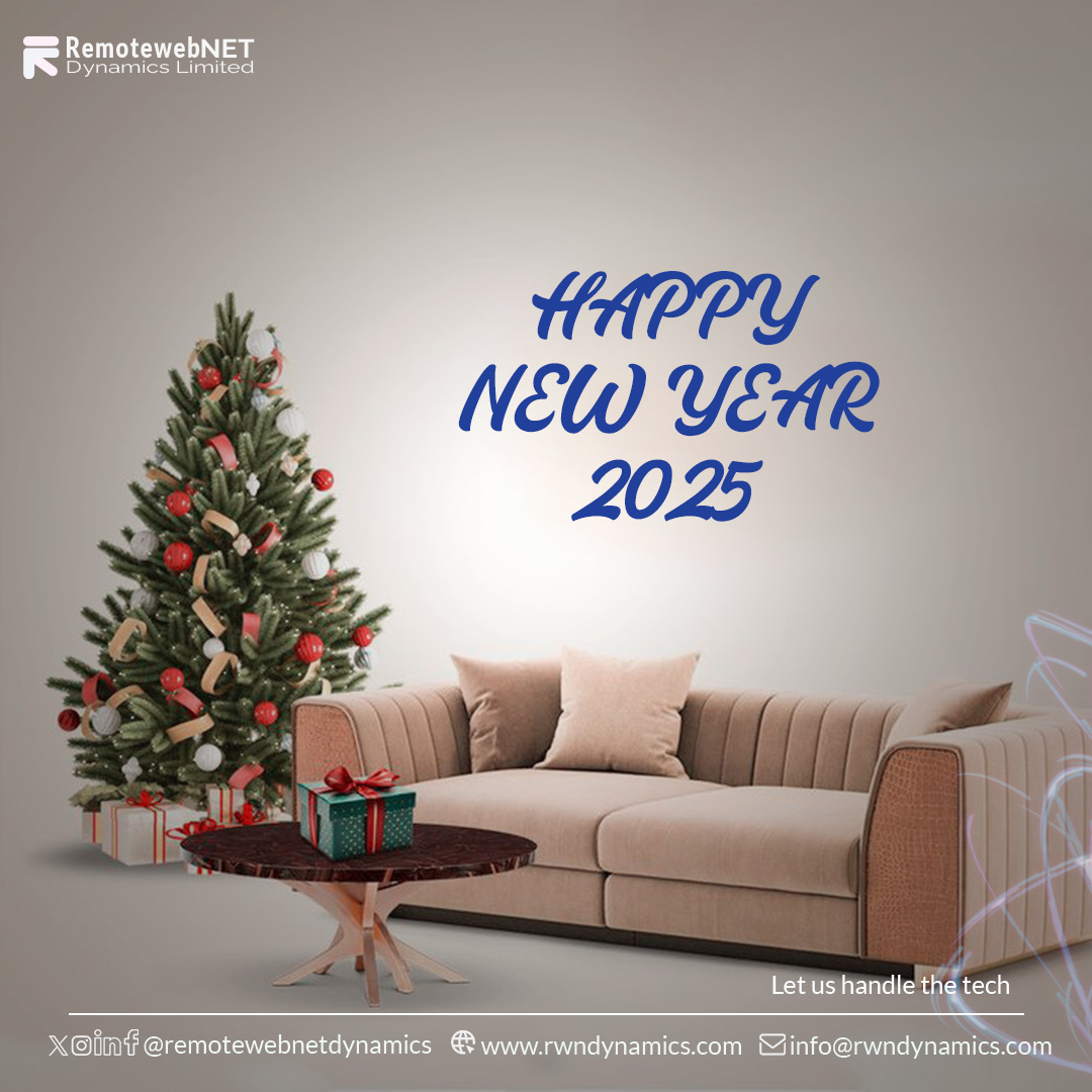 Rwndynamics's tweet image. 🌟🎉 Happy New Year from all of us at Remotewebnet Dynamics! 🎉🌟
Here's to a year filled with innovation, growth, and achieving greater heights together. 🚀💻
Let’s make 2025 amazing! 🎊✨ #HappyNewYear #TechSupportExperts #RemotewebnetDynamics #2025