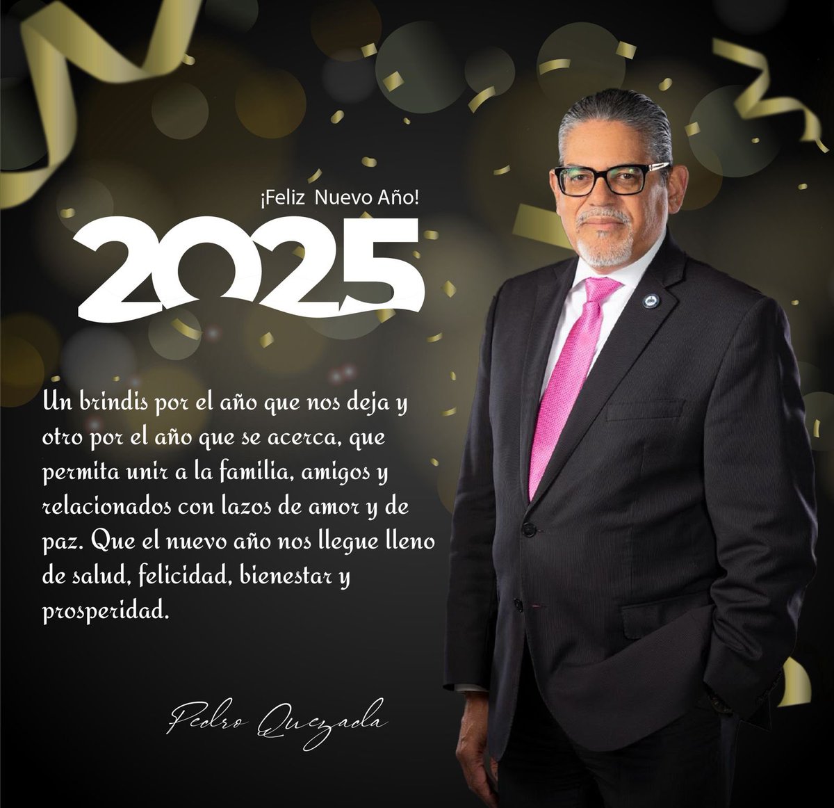 ✨ ¡Bienvenido, 2025! ✨

Un nuevo año lleno de oportunidades, retos, sueños por cumplir y momentos para compartir. Que este 2025 nos traiga paz, bienestar, amor y éxito en cada paso que demos. ¡A seguir creciendo, trabajando, aprendiendo y creciendo juntos! 🎉💫

#FelizAñoNuevo