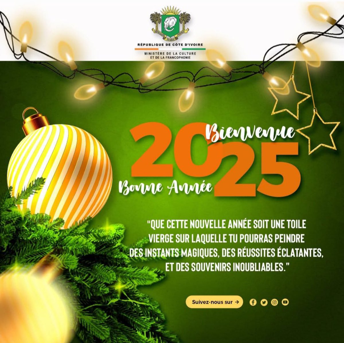 Ministère de la Culture et de la Francophonie-RCI (@mincf_ci) on Twitter photo 