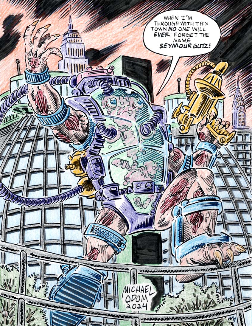 #mutagenman #tmnt #teenagemutantNinjaturtles #turtletuesday #turtlepower #80scartoons #80stoys #nyc #newyorkcity #motudrawingchallenge #seymourgutz