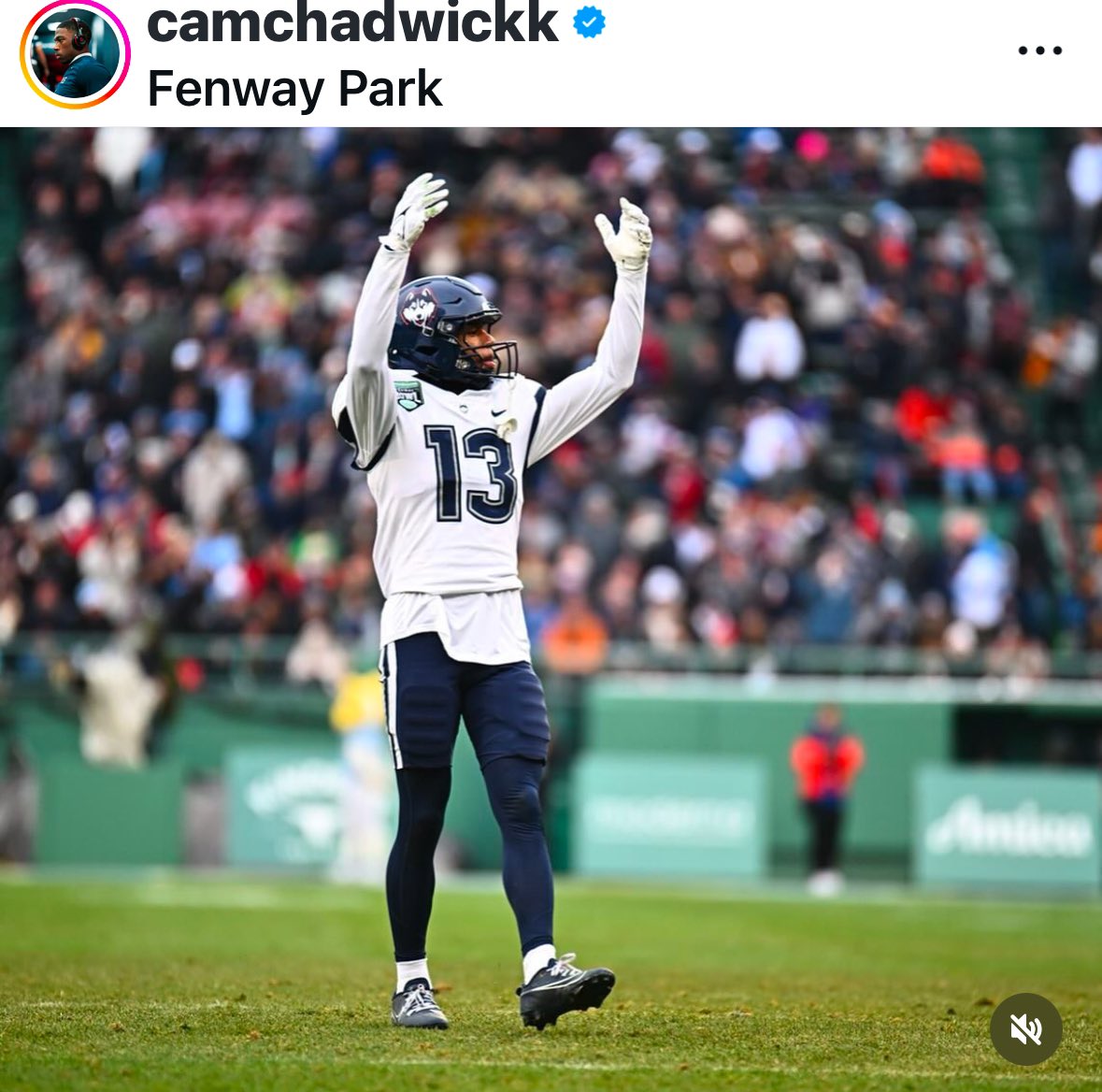 Congrats to our own Cam Chadwick (‘23) and the UConn Husky’s.. 2024 Fenway Bowl Champions ..Always a SPARTAN 
<a href="/IHSFB_parents/">Immaculata Spartan Football - Parents</a>  <a href="/IHSSpartanAlum/">Immaculata Spartan Alumni</a> <a href="/UnitasCaritas/">Unitas Caritas Foundation</a> <a href="/UConnFootball/">UConn Football</a> <a href="/Camchadwick3/">Cam Chadwick Jr</a> <a href="/GetGtFit/">Grind Time Fitness</a>