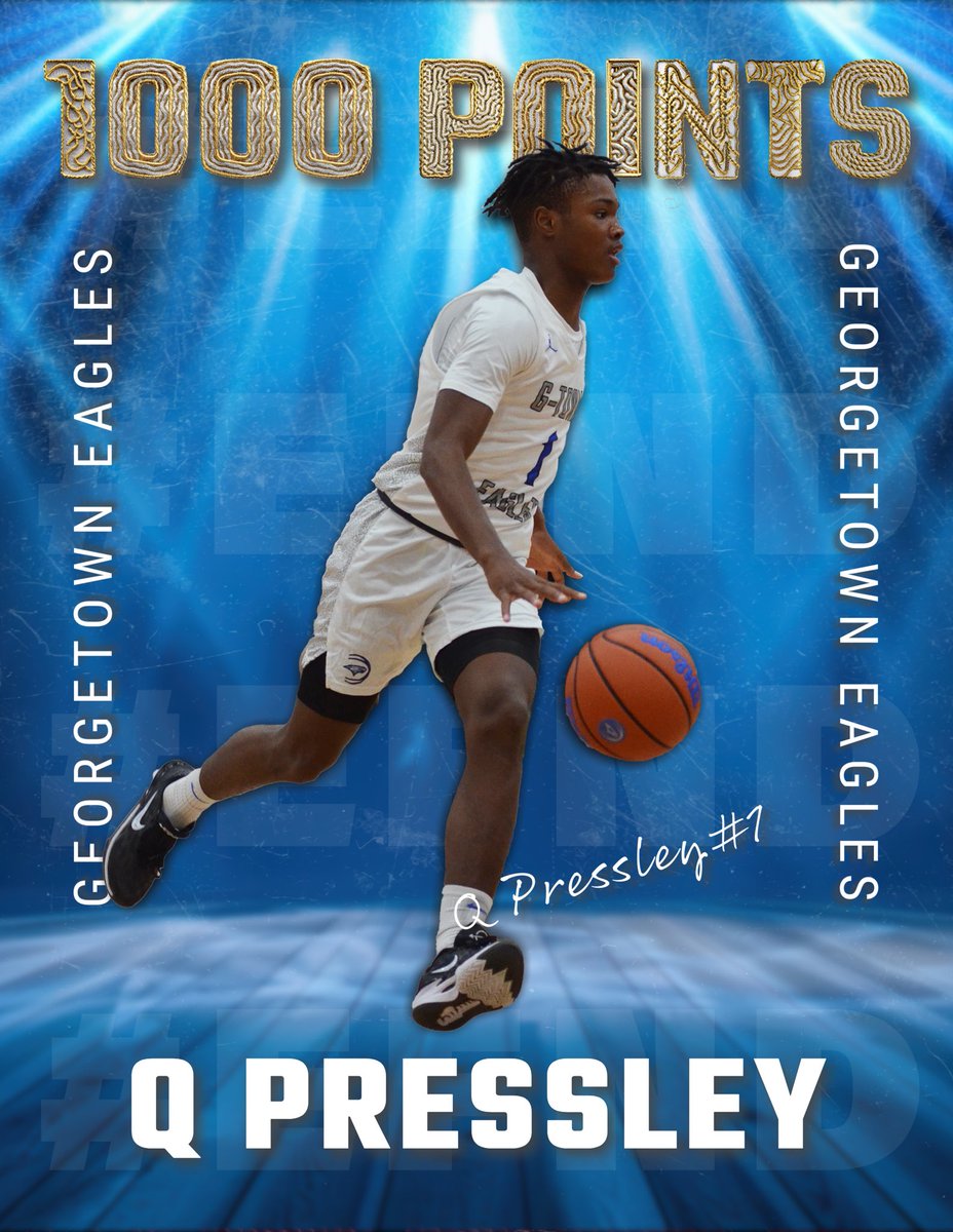 Congratulations to <a href="/QPressley02/">Q Pressley</a> for reaching 1K points in his Georgetown HS Career!!!

What an accomplishment…. And it’s not over yet!
<a href="/Mr_B_Johnson/">Brian Johnson</a> <a href="/AthleticsGISD/">Georgetown ISD Athletics</a> 
#1-0