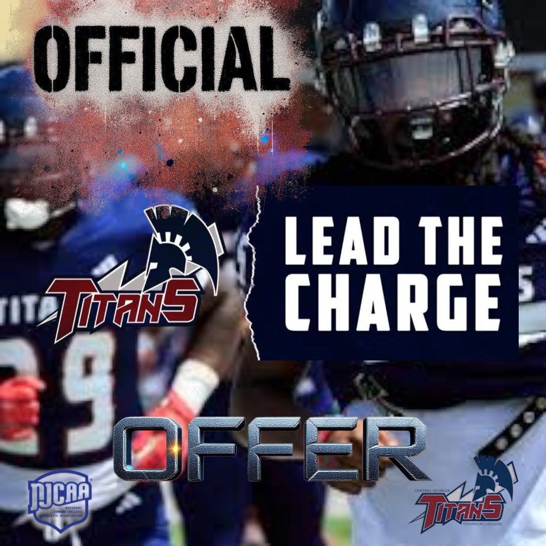 Blessed to have received an offer from Central Ga tech college! <a href="/Coachvetmiller/">Coach Vet Miller</a> <a href="/CoachKato97/">Coach Kato Hitson</a> <a href="/Ga_Gridiron/">Middle Georgia Gridiron ™️</a> <a href="/RustyMansell_/">Rusty Mansell</a> <a href="/RecruitGeorgia/">Recruit Georgia</a> <a href="/NEGARecruits/">Northeast Georgia Recruits</a> <a href="/PHSFBRecruits/">Pepperell Dragons FB Recruiting Page</a> <a href="/CoachHaywoodPHS/">Brandon Haywood</a>