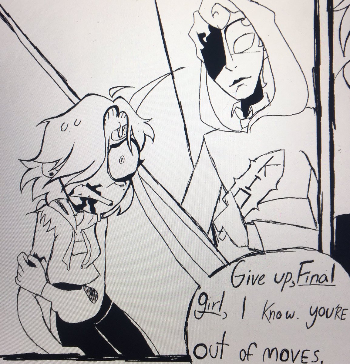 P0isonBrew's tweet photo. They really didn’t realize that if pandora could smuggle a tazer, an axe, and probably more weapons we don’t know about, then she very easily could’ve gotten her hands on a gun
#SlasherU https://t.co/V4STvzdKAs