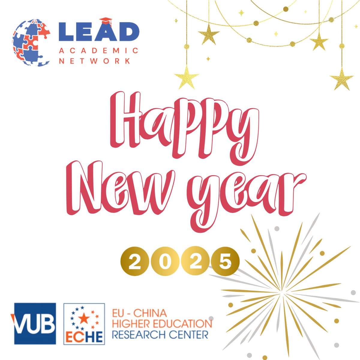 Lead2P's tweet photo. 🎆✨ Happy New Year from the LEAD Academic Network and ECHE!  

As we welcome 2025, we celebrate the achievements of 2024 and look forward to new opportunities for growth, collaboration, and innovation. Here’s to an inspiring and successful year ahead!  

#LEADAcademicNetwork https://t.co/DwTueLZNmv