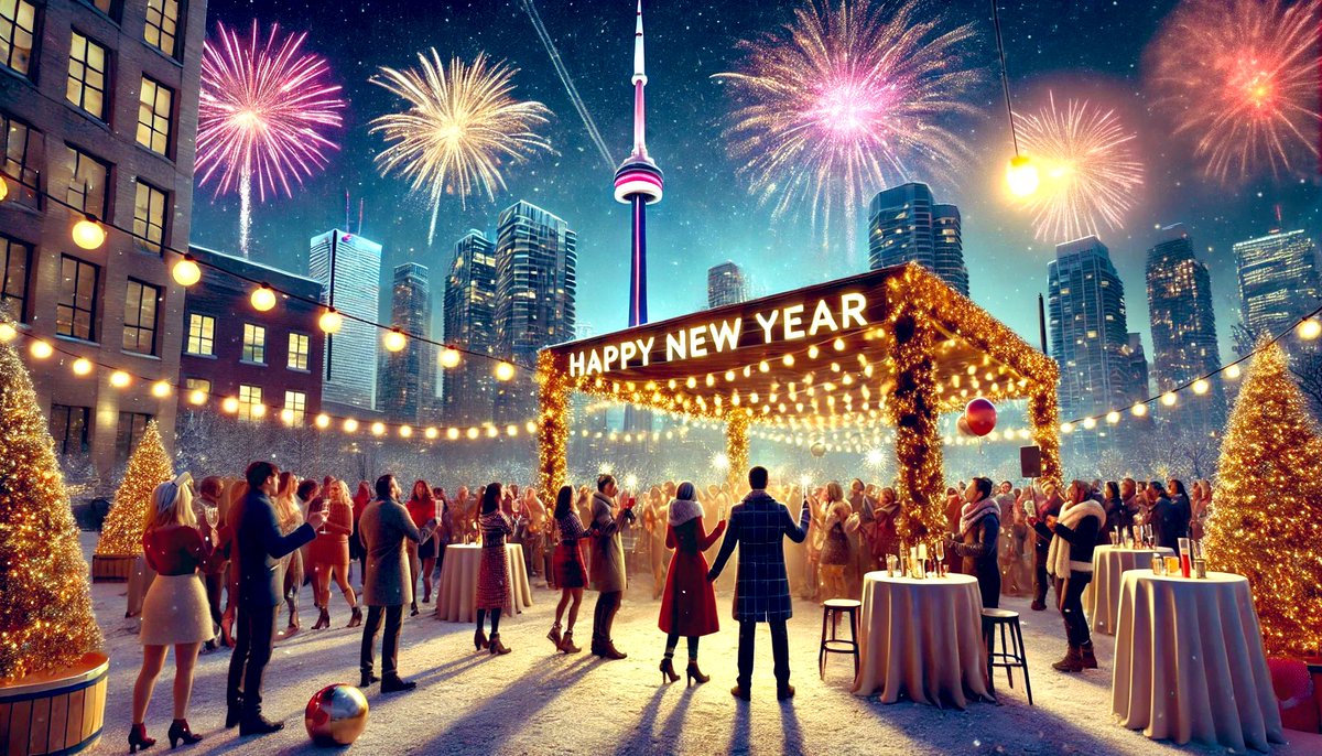 Happy 2025! #NewYear #Toronto