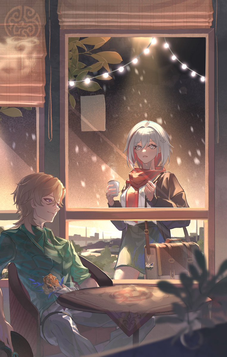 tccynn's tweet photo. #アベトパ #AvenTopaz #Avenpaz #砂托 #Aventurine  #Topaz #Honkai_Star_Rail

Happy New Year!! https://t.co/aDwdNOPDcx