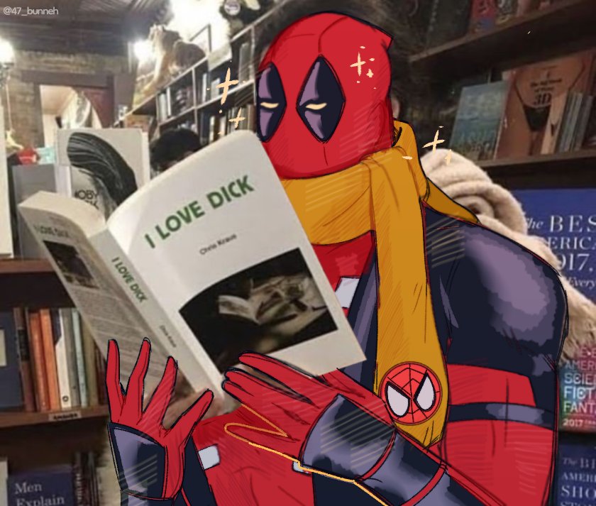 47_bunneh's tweet photo. very demure, very polite 

#Deadpool https://t.co/0ehxV5V5L0