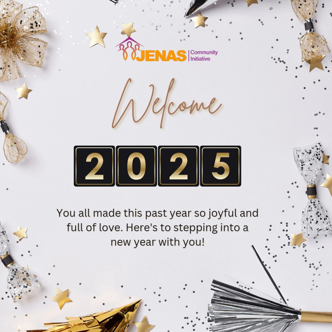 JenasCommunity's tweet image. Happy New Year Team 🥳🎆
Thank you for walking with us in 2024.
As we start 2025, let's make it great and make a greater impact.
#HappyNewYear