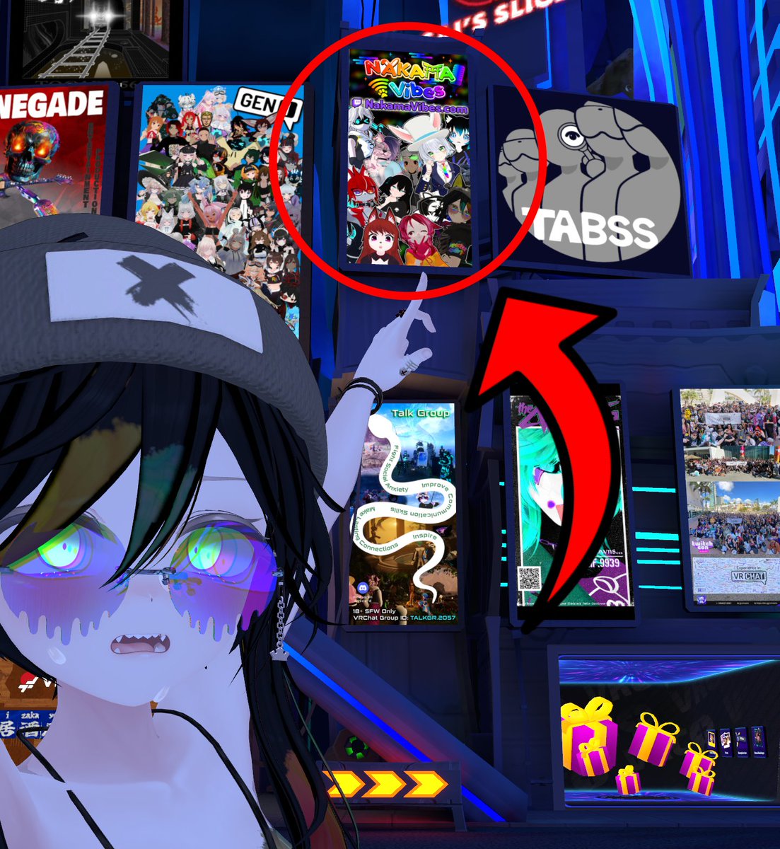 DID YOU SEE IT?!

#VRChat #NewYear