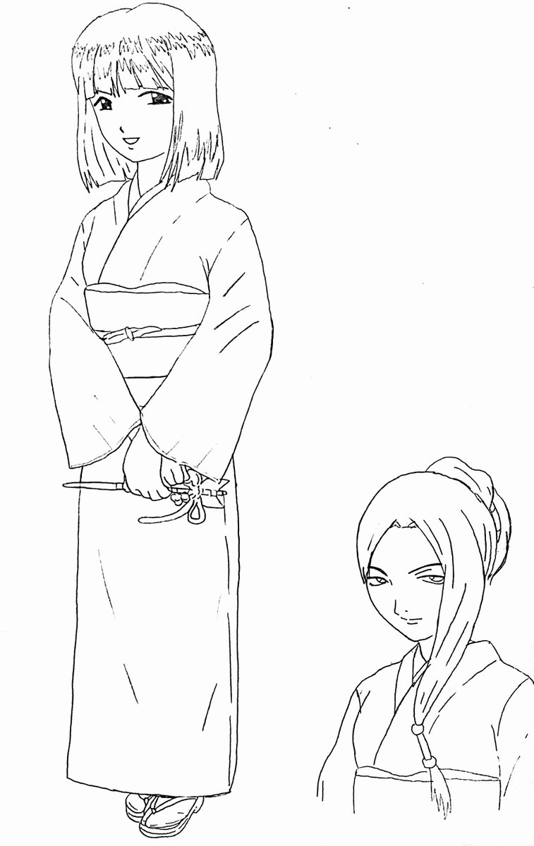 年明けから描きまくった
(もう1枚あるけど直すからナシ) 