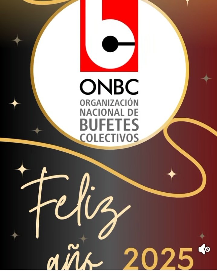 La Organización Nacional de Bufetes Colectivos les desea a todos un feliz año nuevo.
#BufetesColectivos