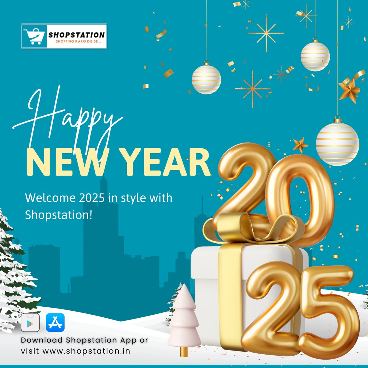 Shopstatio_In's tweet image. Happy New Year 2025!

Step into 2025 with style and celebrate fresh beginnings with shopstation.in

#HappyNewYear2025 #ShopWithStyle #NewYearVibes #Shopstation