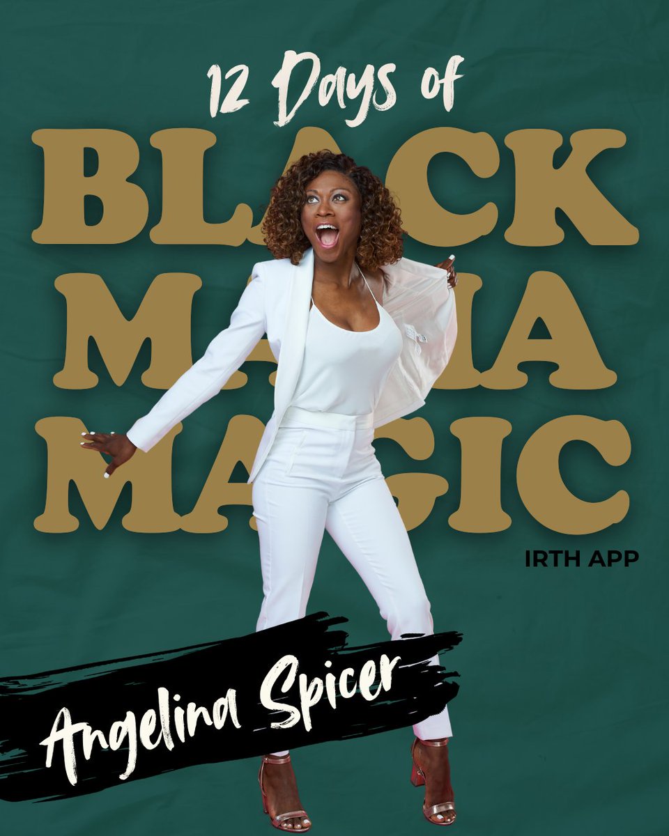 Today, we’re celebrating the amazing mama, comedian, writer, and accidental activist, @angelinaspicer! 💐✨👑
From using humor to share her raw &amp; relatable motherhood experiences to advocating for real change on Capitol Hill, she is living proof that #BlackMamaMagic is real!