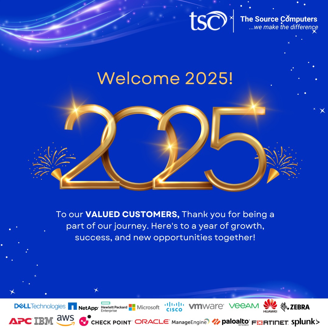 "Happy New Year from all of us at The Source Computers! 🎉✨ Here's to a 2025 filled with innovation, success, and endless possibilities. Thank you for being part of our journey! 🖥️❤️ #HappyNewYear #TheSourceComputers #TechInnovation #NewYear2025 #TechSolutions"