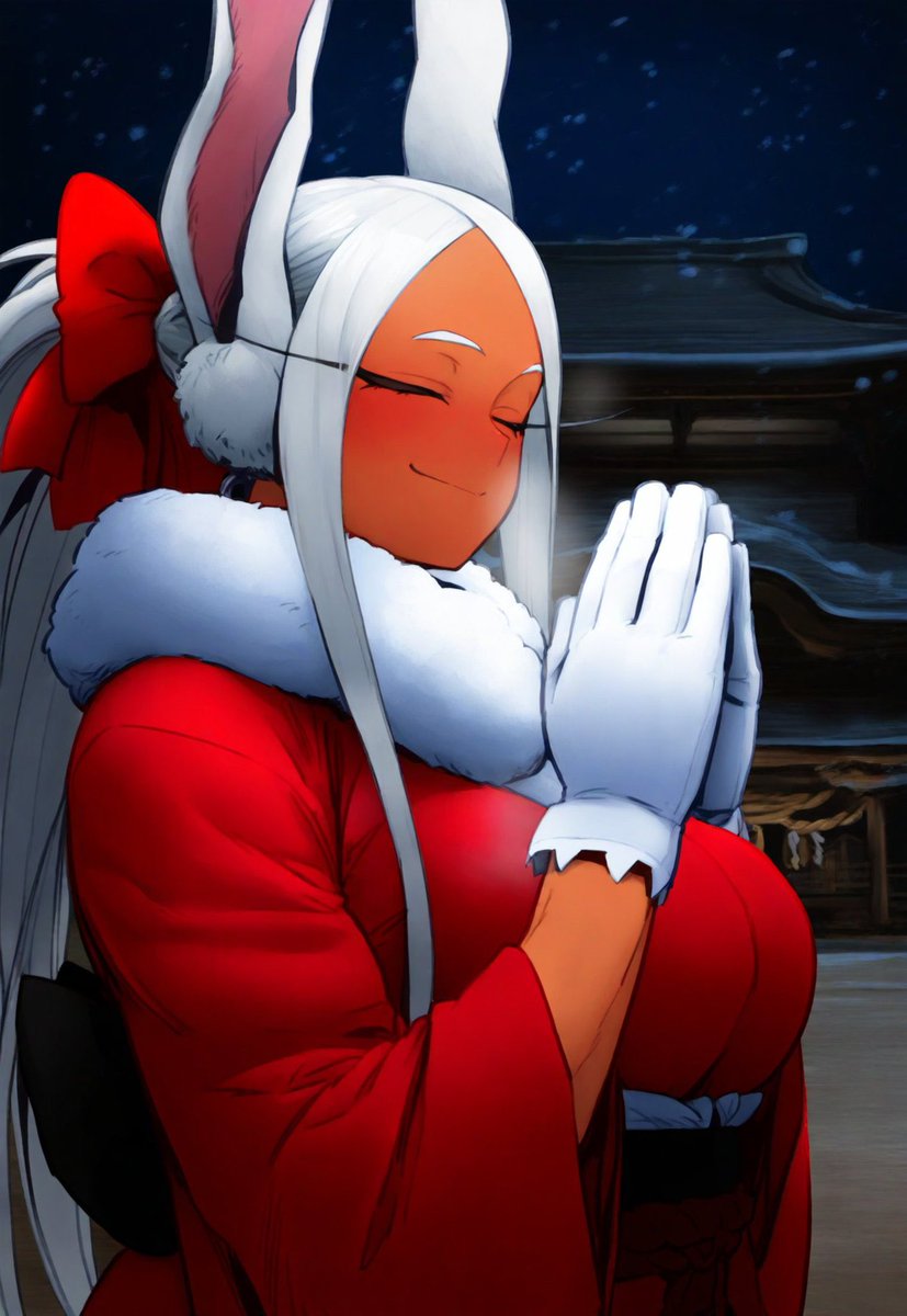 #ミルコ 🐇 🏯🌙
#mirko 🐰 ⛩️🌨️

🌄happy new year🌄

#MHA
#MyHeroAcademia