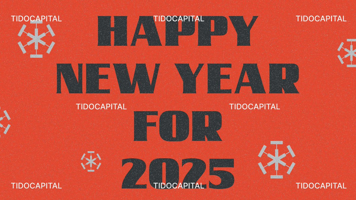 🎉✨ Happy New Year from all of us at Tido Capital!

Thank you for being part of our journey in 2024. Here’s to a new year filled with growth, innovation, and exciting opportunities in Web3. 🚀

Cheers to an amazing 2025 ahead! 🎊