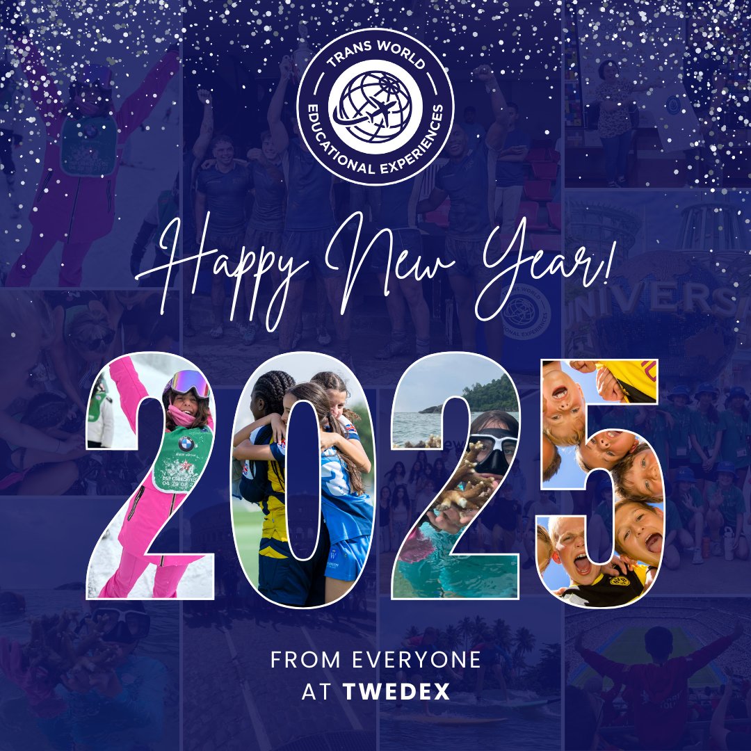 Trans World Educational Experiences (Twedex) (@twedex_) on Twitter photo ๐๐๐ฃ๐ฃ๐ฌ ๐ก๐๐ช ๐ฌ๐๐๐ฅ ๐
Happy New Year from all of us at Twedex!
After a record-breaking 2024, weโre ready to make this year even better, with more unforgettable tours around the world.
Thanks to our teachers, schools and colleagues for your continued support.
#Twedex ๐๐๐ฃ๐ฃ๐ฌ ๐ก๐๐ช ๐ฌ๐๐๐ฅ ๐
Happy New Year from all of us at Twedex!
After a record-breaking 2024, weโre ready to make this year even better, with more unforgettable tours around the world.
Thanks to our teachers, schools and colleagues for your continued support.
#Twedex