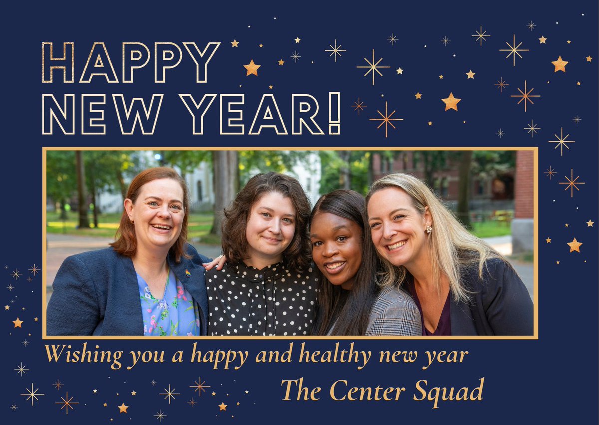 Happy New Year from the Center Squad! 

#HappyNewYear #StudentLife #Welcome2025 #FindYourCenter 
@harvardgsas