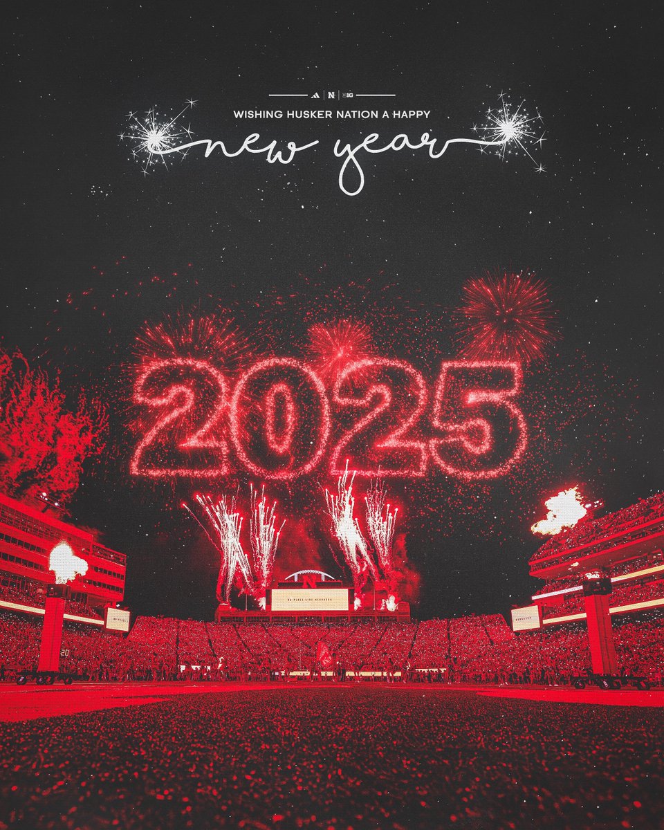 Happy New Year Husker Nation ‼️🎉