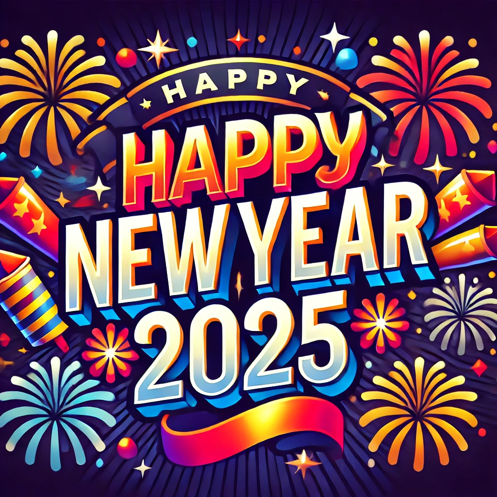As we step into a brand-new year, let’s celebrate the opportunities, challenges, and successes that await us.

Whether you're setting bold goals or embracing small, meaningful steps, here's to making 2025 a year of growth.

Wishing you joy, health, and success in the year ahead!