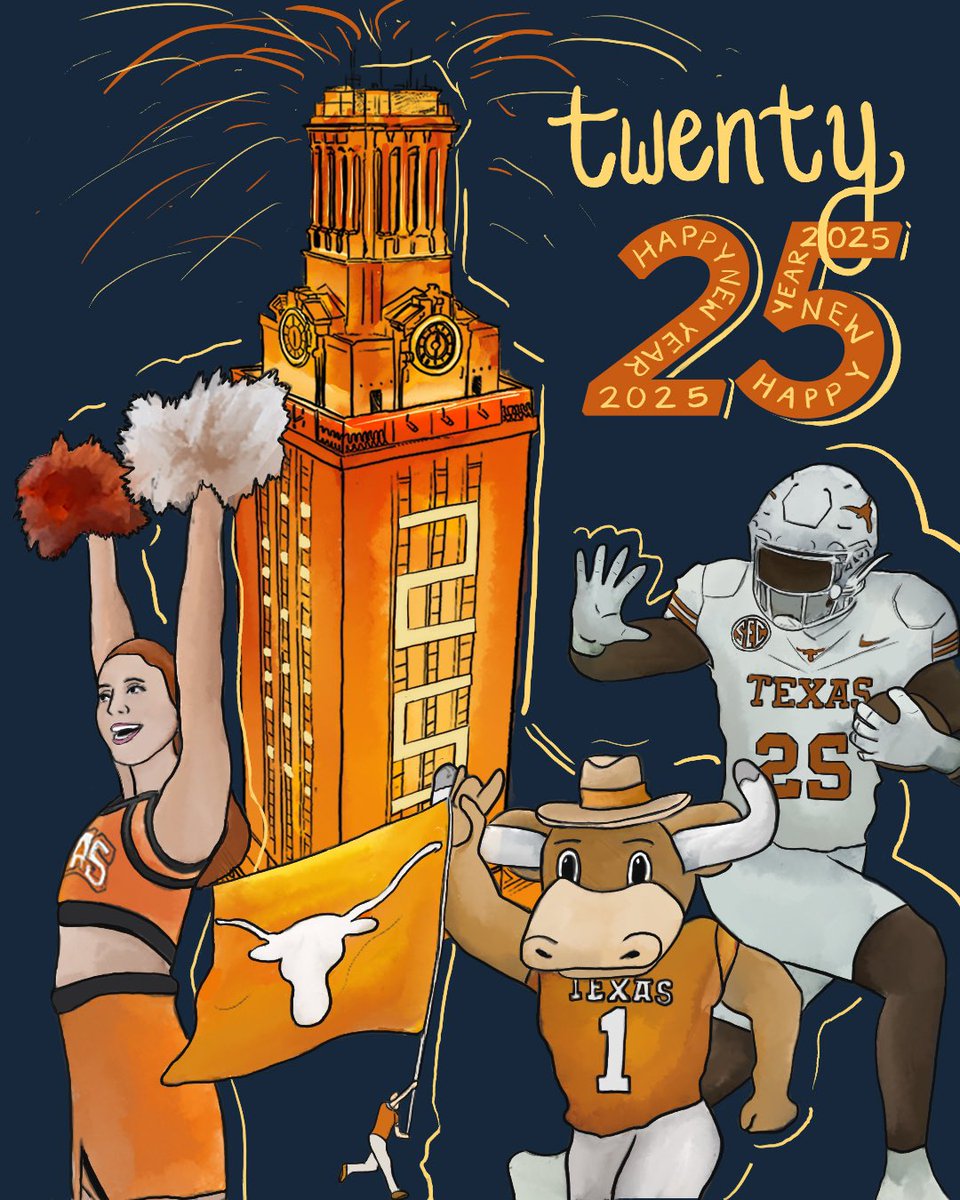 Happy New Year, Longhorn Nation! 🤘

#HookEm