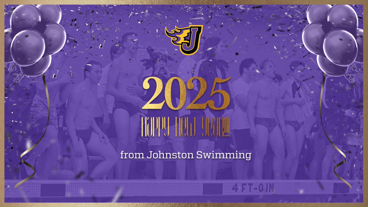 Happy New Years from Johnston Boys Swimming!!!