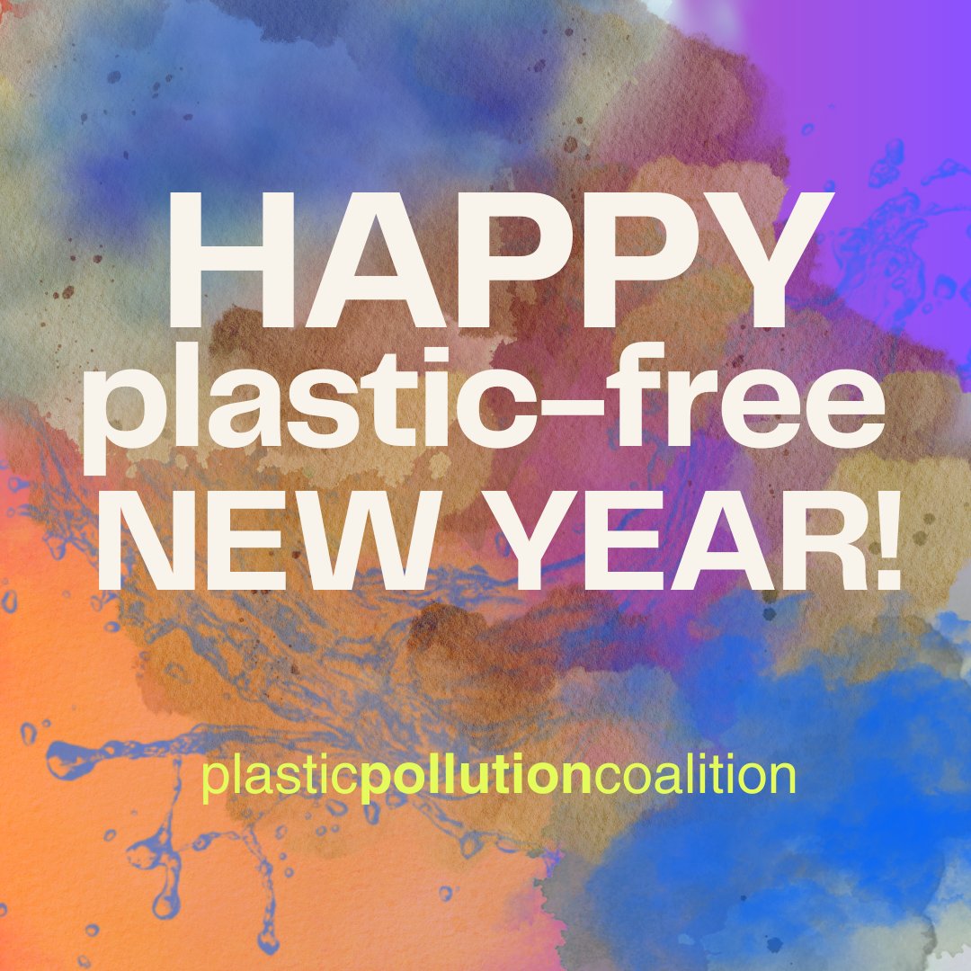 ✨ Happy Plastic-Free New Year! ✨  Let's continue to work toward systemic change and amplify real solutions to the plastic pollution crisis. 💛🌏  For people and the planet. 🌊☀️  Happy 2025! ❄️

#PlasticPollutes #BreakFreeFromPlastic #PlasticFree