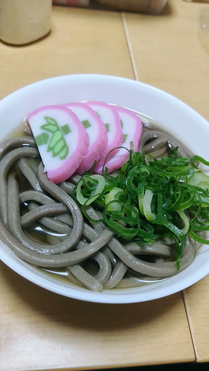 おはよー！
私の年越し蕎麦〜☺️☺️☺️☺️☺️