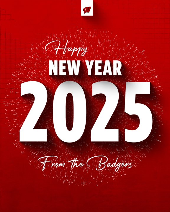 Happy New Year, Badgers 🎇

Let’s have a great 2025!