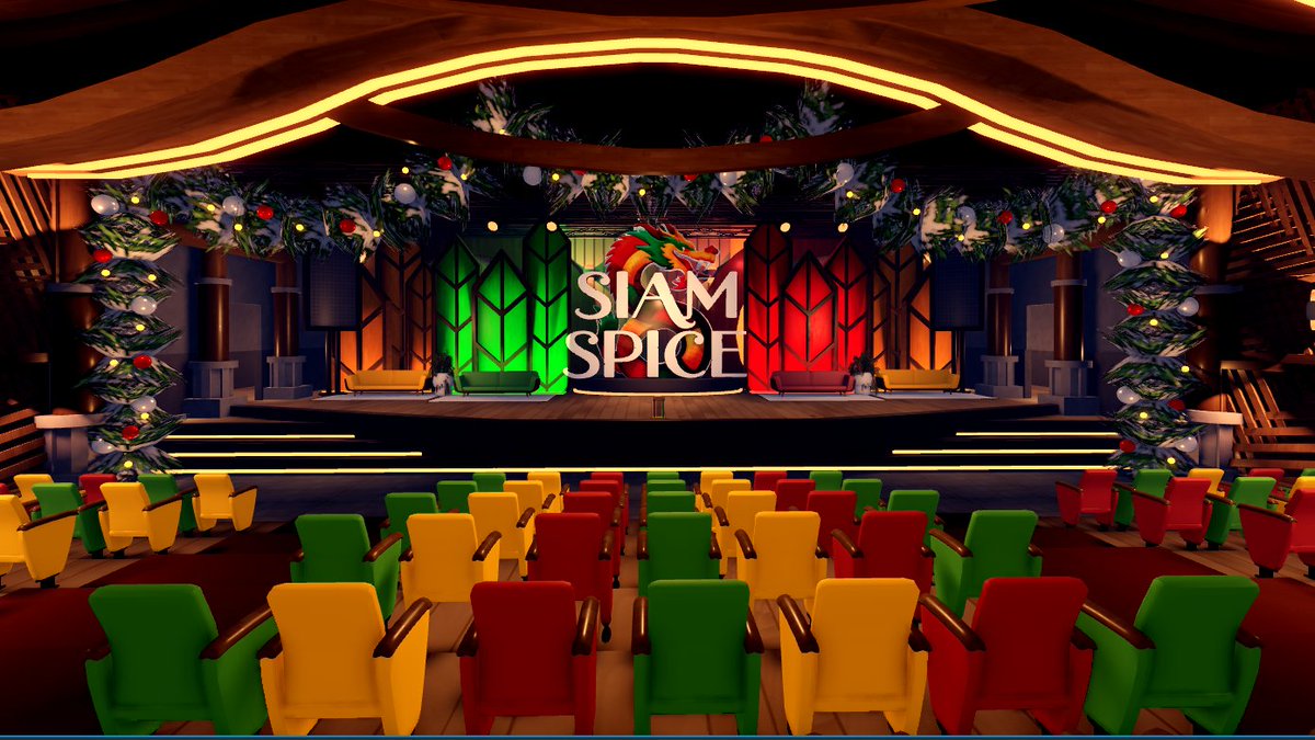 ❄️ small winter update over the event center for Siam Spice 🔥🐉

likes and rts are appreciated! <3
#Roblox #RobloxDev