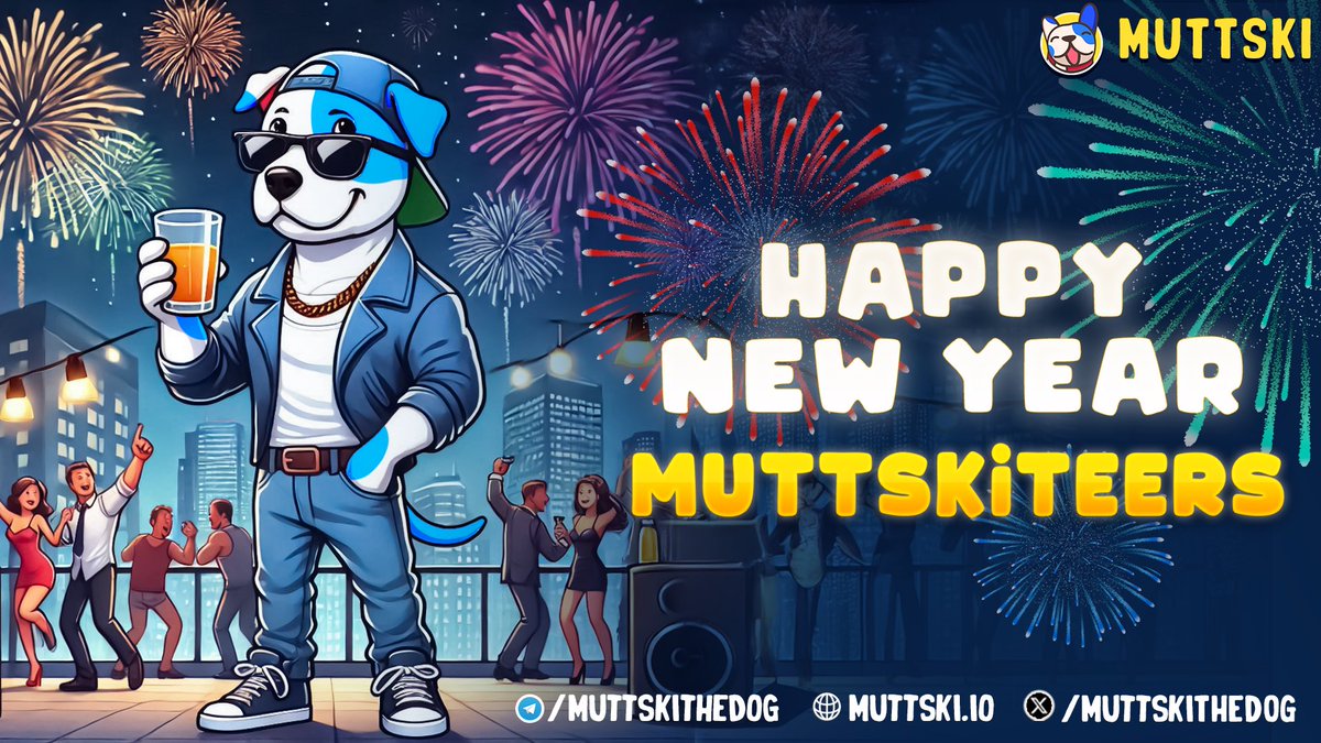 MuttskiTheDog's tweet photo. To new beginnings $woof🎉
Very happy new year fellow #Muttskiteers🐶
2025 let’s get every one woofing and form a solid community with this transition to Sonic💥
$S #Muttski https://t.co/Ro9Rt1KFCH