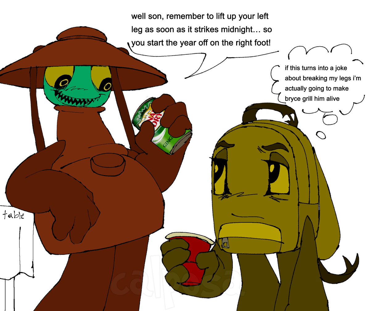 CALP0SA's tweet photo. who invited airy to the new year cookout get outta’ere https://t.co/clrwjM4gBM