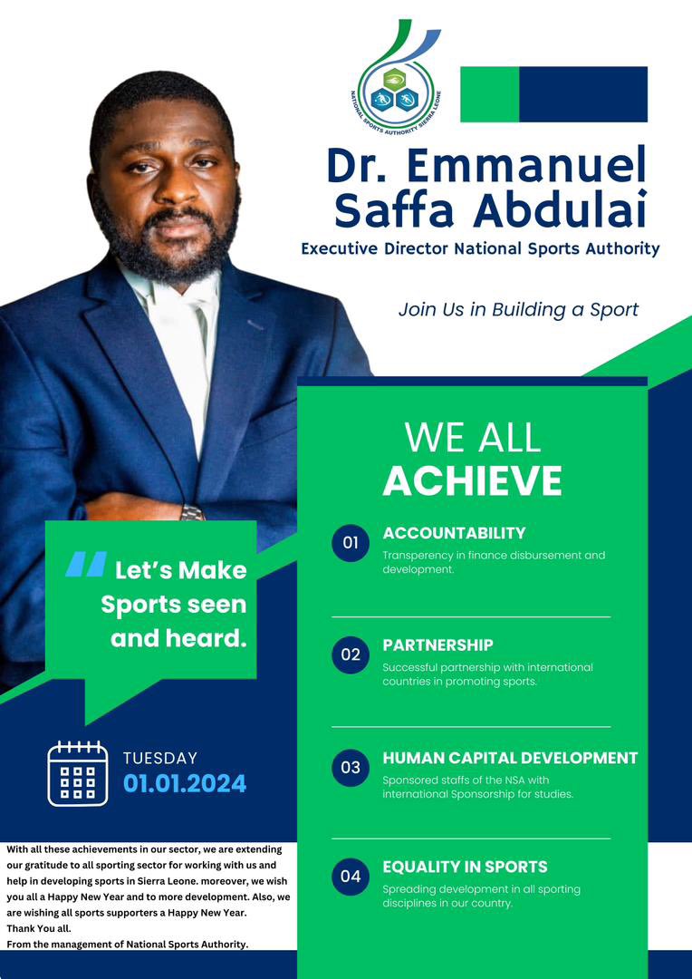 Happy birthday Dr Emmanuel Saffa Abdulia