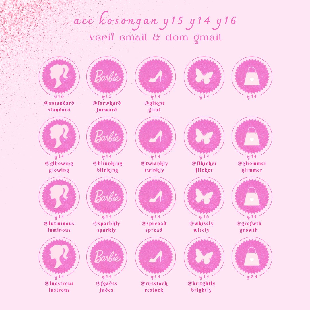*WTS ACC KOSONGAN Y LAMA*

— verif email dom gmail
— go green
— masuk mt, masuk ht dimainin dulu
— dapat data lengkap

💸 7k/each #zonauang