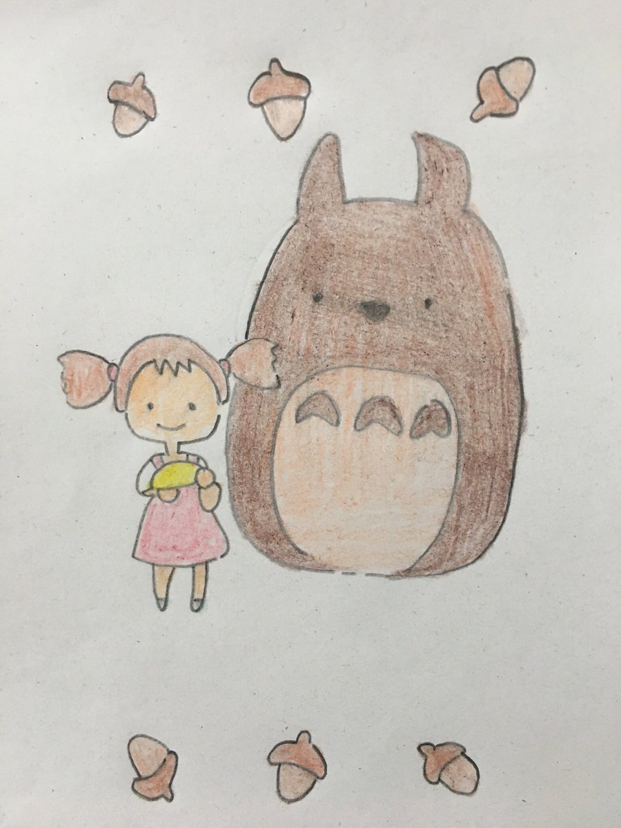 qoo0327's tweet photo. トトロとメイ
#ジブリ #イラスト #トトロ #絵描きさんと繋がりたい #私の絵柄が好みって人にフォローされたい https://t.co/elLfl3r4wA