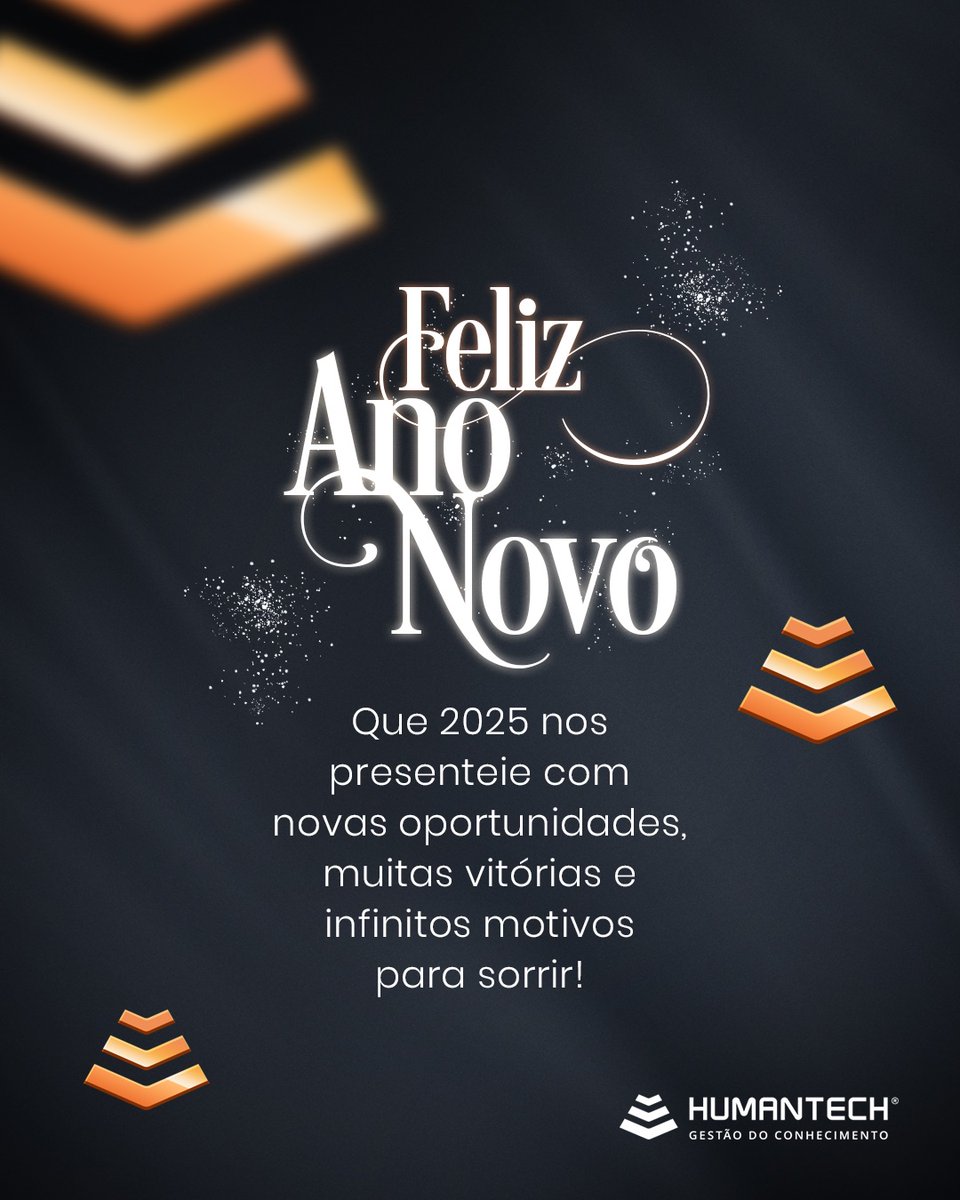 Humantech_'s tweet photo. Feliz Ano Novo! 🍾🎆

#humantech #anonovo #felizanonovo #feliz2025 https://t.co/1NUx95TchI